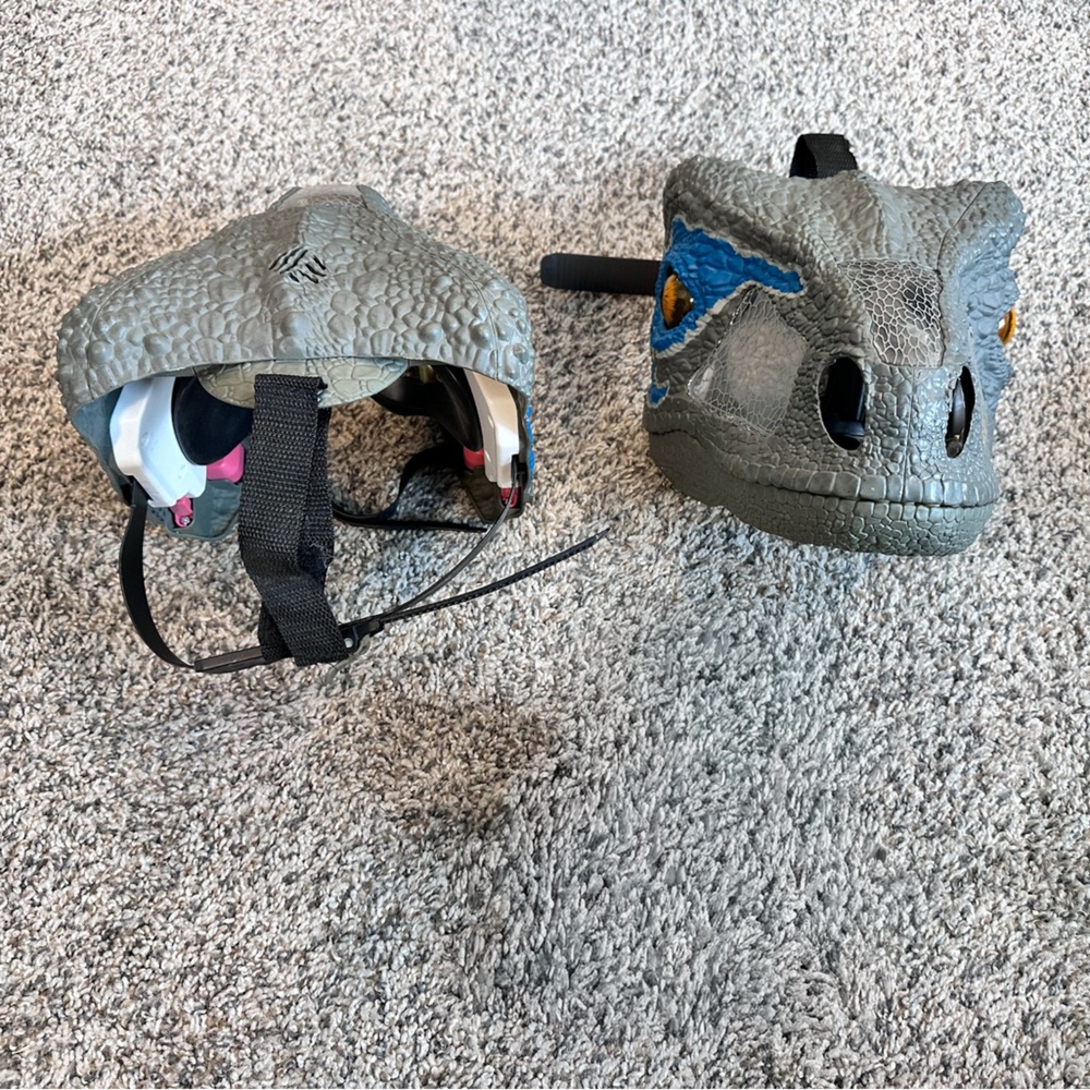 Kids Jurassic Park Talking Dinosaur Mask (2)